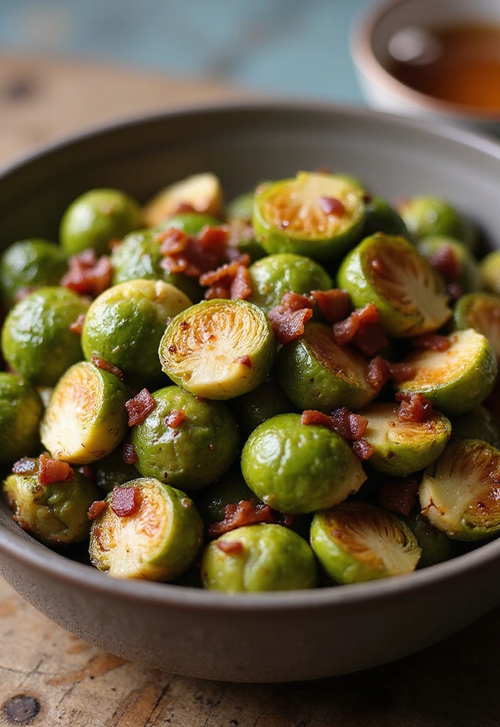 20 Hot Honey Recipes That Add Sweet Heat to Every Bite - 11. Hot Honey and Bacon Brussels Sprouts
