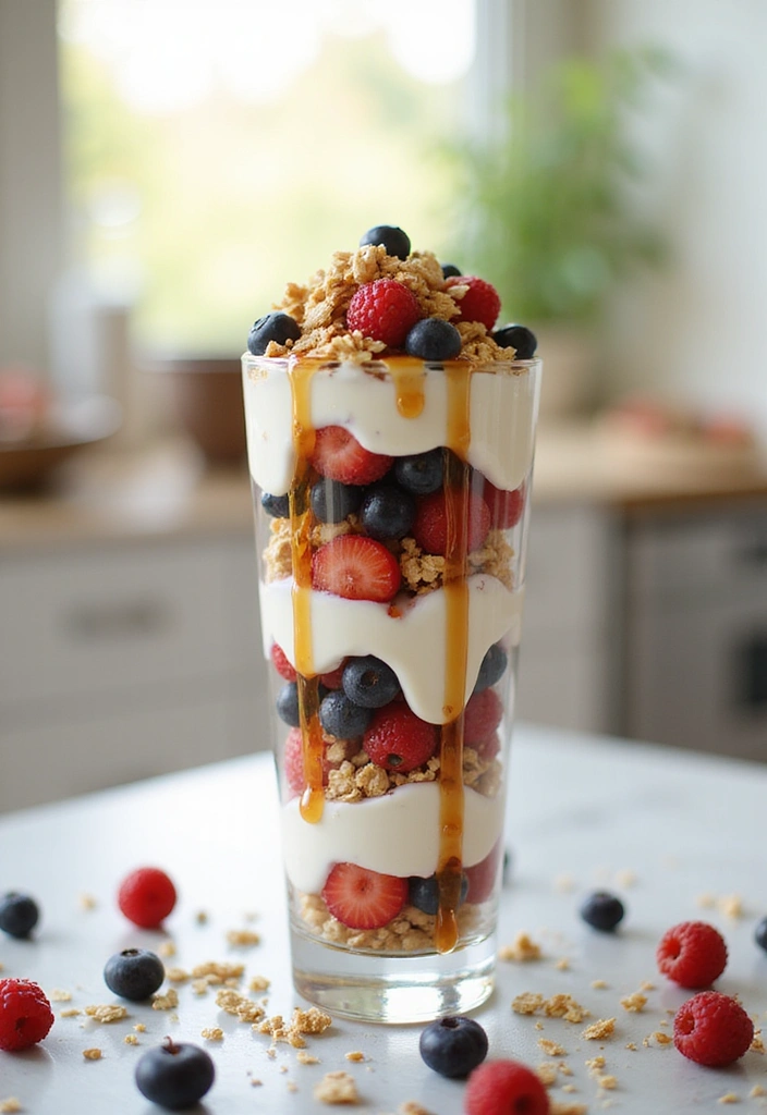 20 Hot Honey Recipes That Add Sweet Heat to Every Bite - 13. Hot Honey Yogurt Parfait
