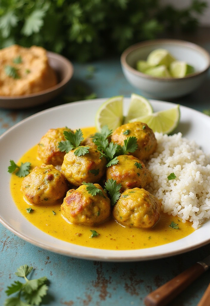20 Juicy Meatball Recipes That Go Way Beyond Spaghetti - 11. Coconut Curry Meatballs