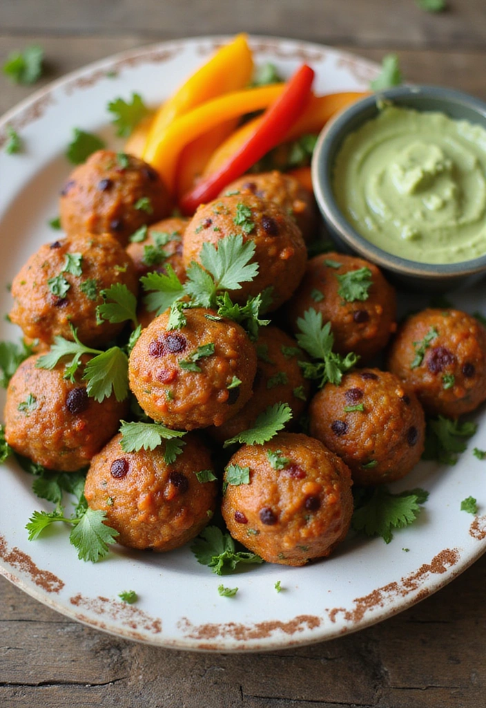 20 Juicy Meatball Recipes That Go Way Beyond Spaghetti - 21. Sweet Potato and Black Bean Meatballs