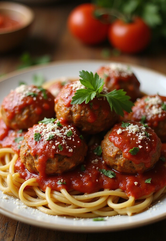 20 Juicy Meatball Recipes That Go Way Beyond Spaghetti - 9. Italian Swag Meatballs with Marinara
