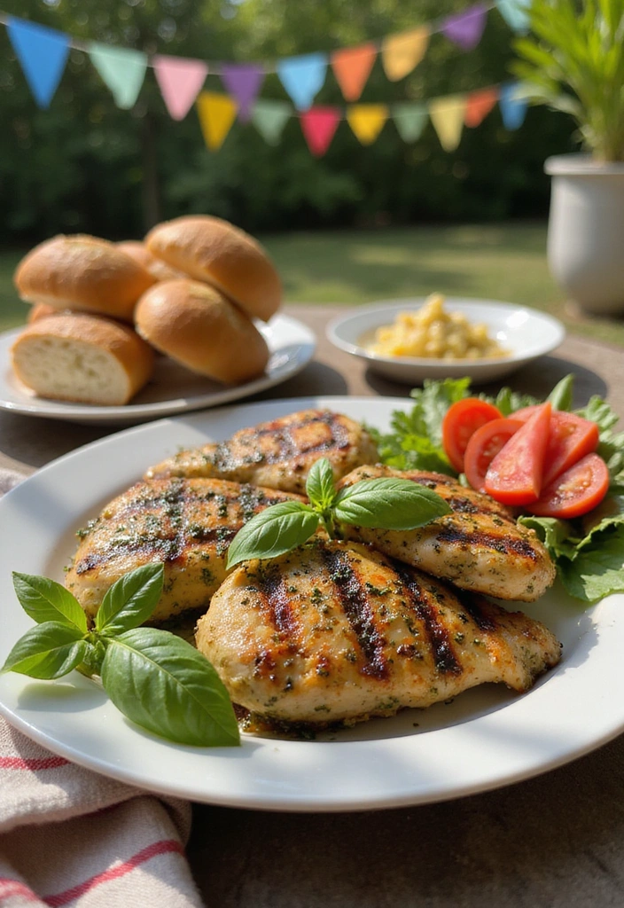 21 BBQ Chicken Thigh Recipes That Will Steal the Show at Your Next BBQ! - 12. Pesto Grilled Chicken Thighs