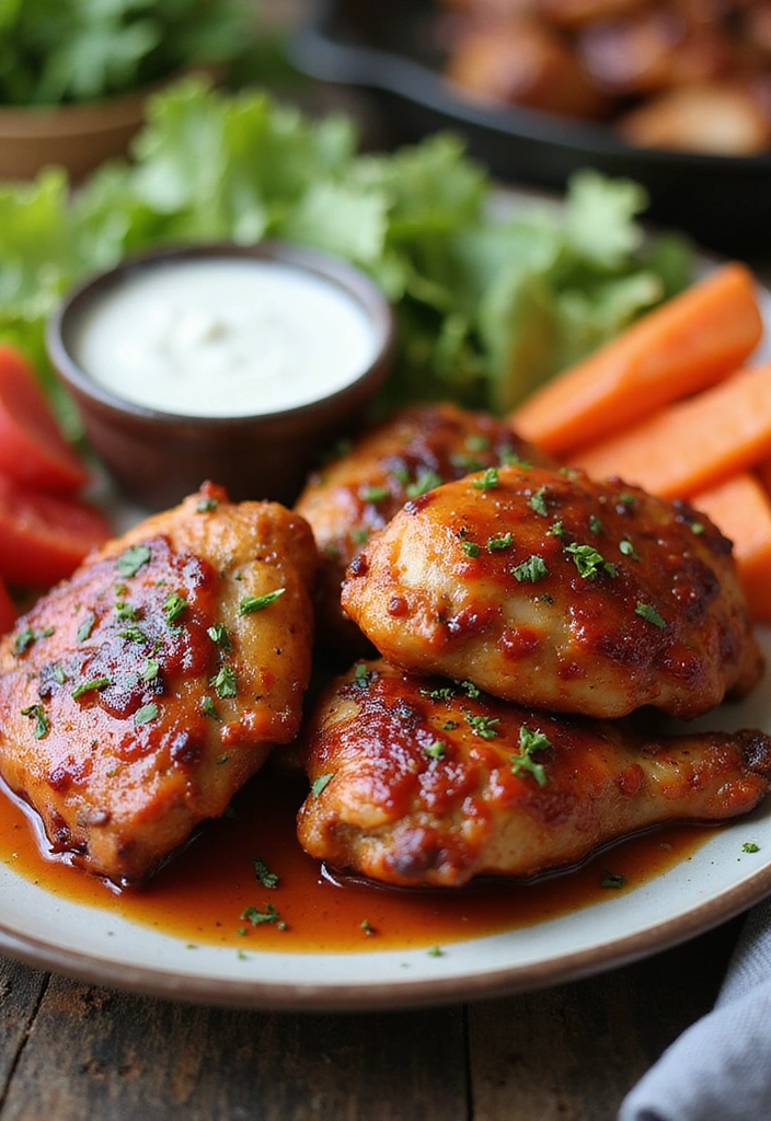 21 BBQ Chicken Thigh Recipes That Will Steal the Show at Your Next BBQ! - 5. Spicy Chipotle BBQ Chicken Thighs