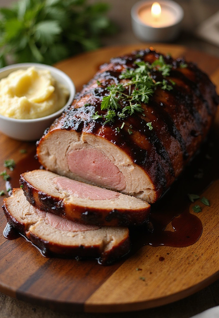 22 Juicy Pork Roast Recipes That Wow Every Single Time - 17. Balsamic Glazed Pork Roast