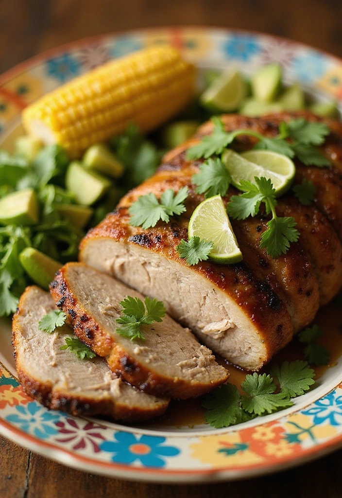 22 Juicy Pork Roast Recipes That Wow Every Single Time - 18. Cilantro Lime Pork Roast