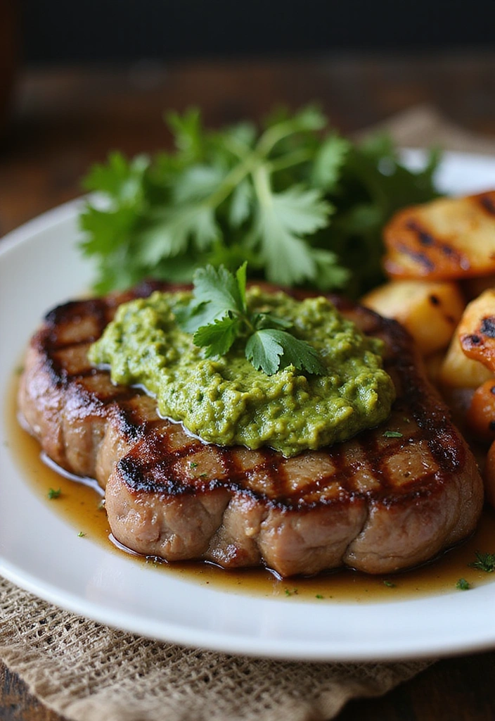 22 Sirloin Steak Recipes That Sizzle From Pan to Plate - 16. Sirloin Steak with Pesto