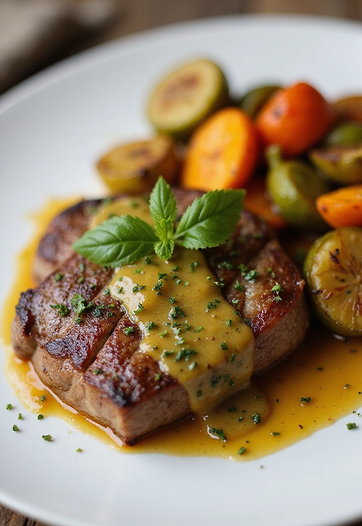 23 Quick Cubed Steak Recipes That Are Perfect for Busy Nights! - 13. Cubed Steak with Lemon Herb Sauce