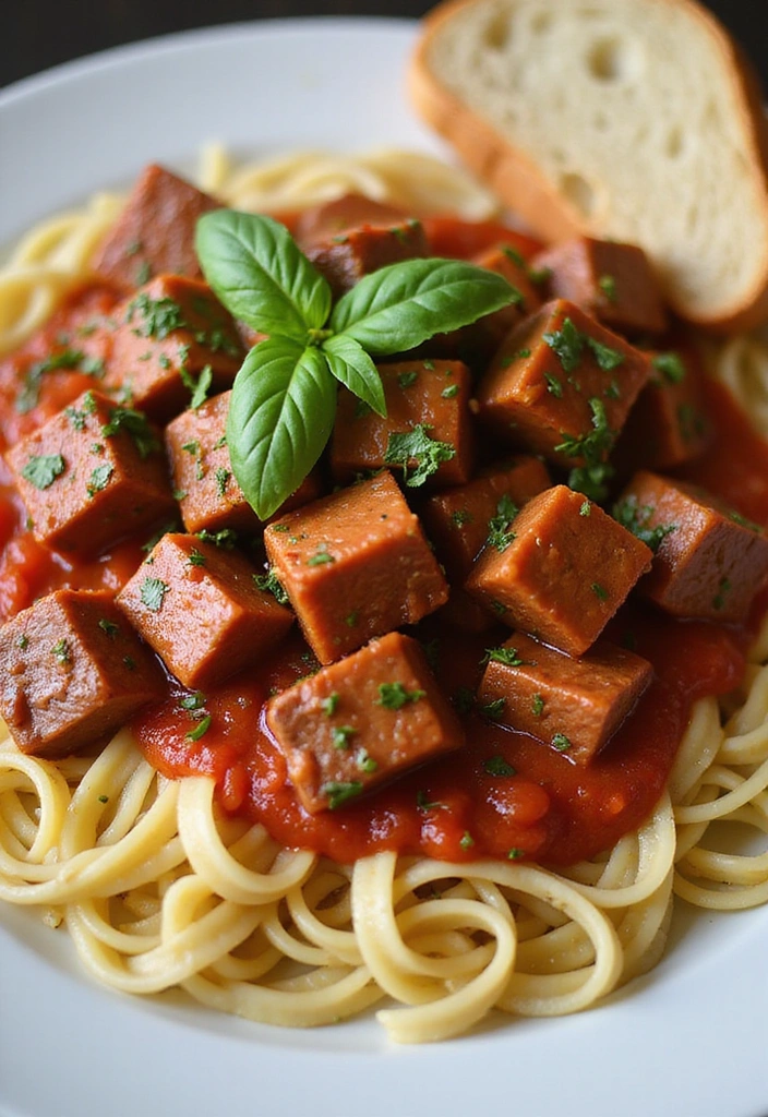23 Quick Cubed Steak Recipes That Are Perfect for Busy Nights! - 17. Cubed Steak with Tomato Basil Sauce