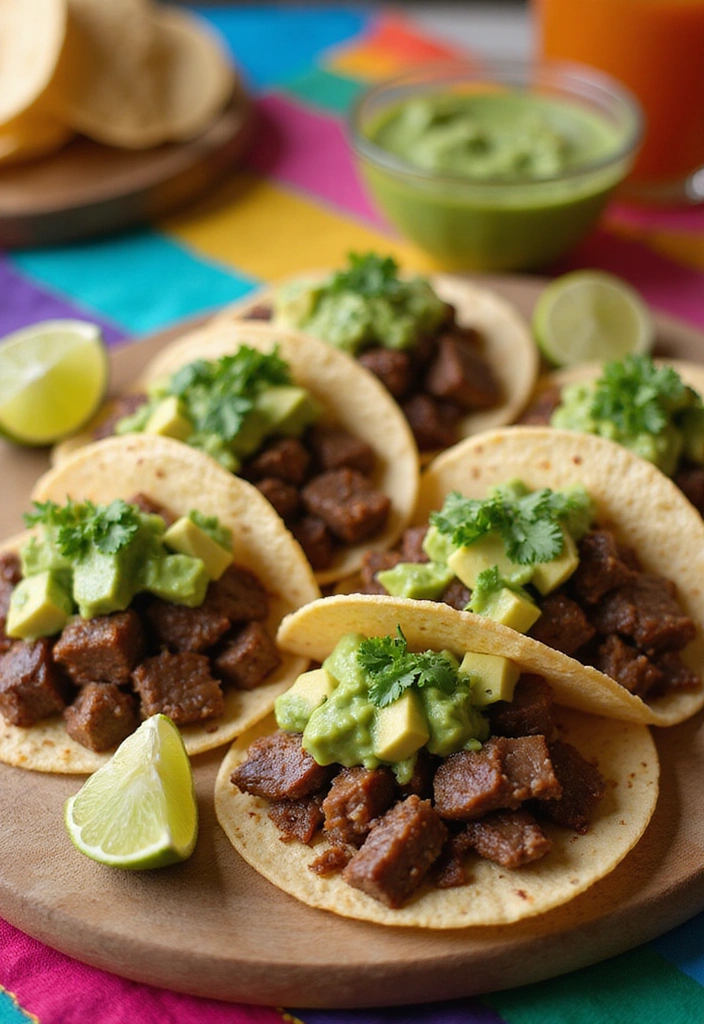23 Quick Cubed Steak Recipes That Are Perfect for Busy Nights! - 2. Cubed Steak Tacos with Avocado Salsa