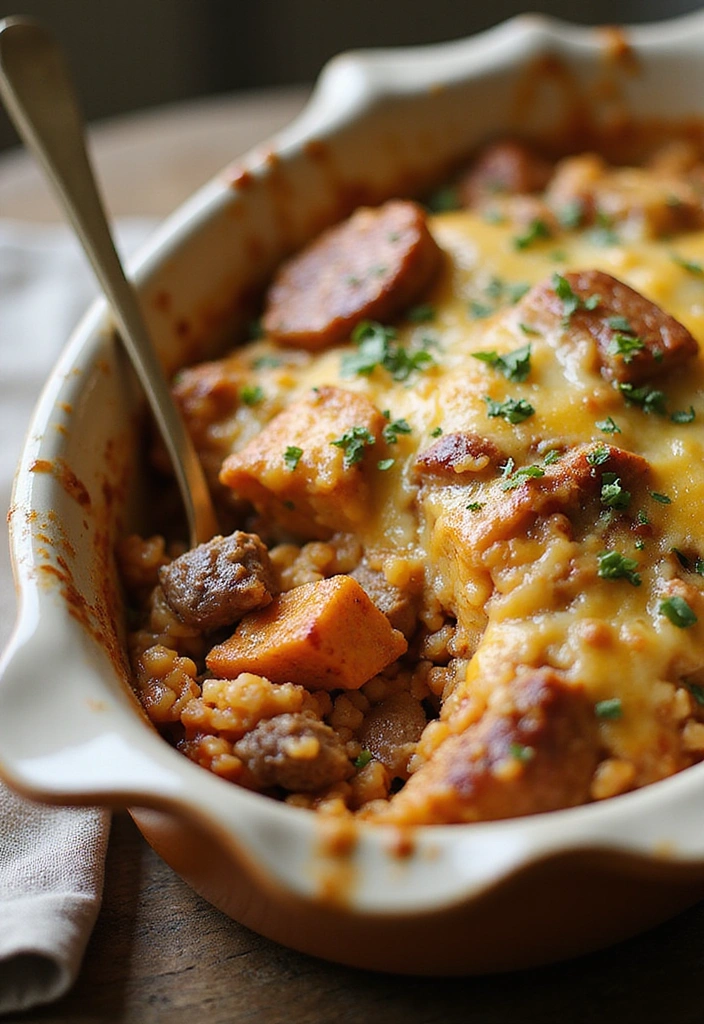 23 Quick Cubed Steak Recipes That Are Perfect for Busy Nights! - 21. Cubed Steak and Rice Bake