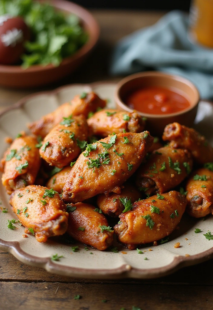 24 Game Day BBQ Chicken Wing Recipes That’ll Score Big with Your Friends! - 11. Italian Herb Wings