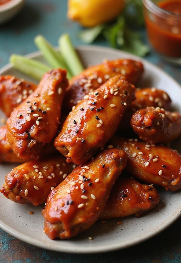 24 Game Day BBQ Chicken Wing Recipes That’ll Score Big with Your Friends! - 17. Sweet Chili Wings