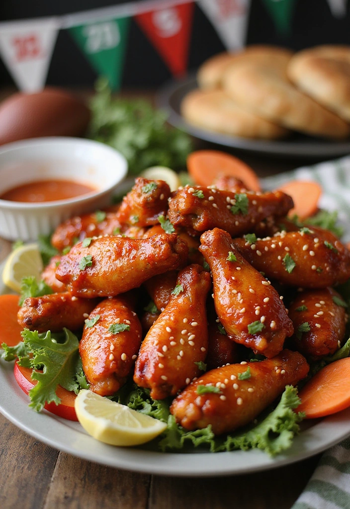 24 Game Day BBQ Chicken Wing Recipes That’ll Score Big with Your Friends! - 7. Spicy Asian Wings