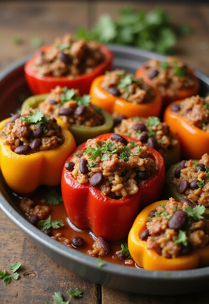 26 BBQ Brisket Ideas That’ll Have Guests Asking for Seconds - 12. Brisket-Stuffed Peppers