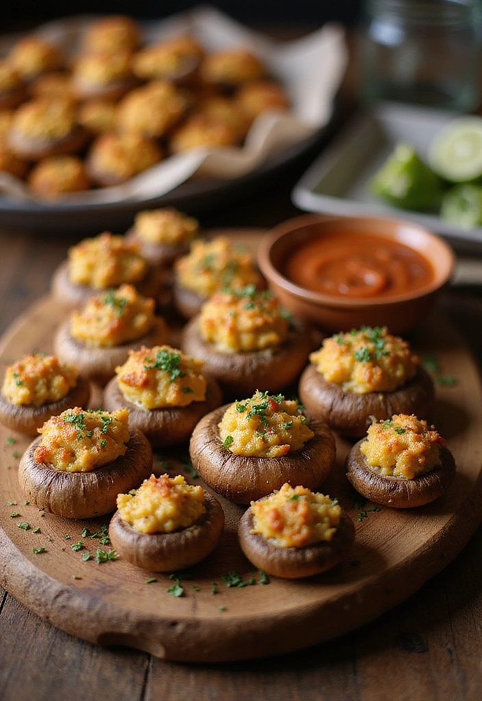 26 BBQ Brisket Ideas That’ll Have Guests Asking for Seconds - 16. BBQ Brisket Stuffed Mushrooms