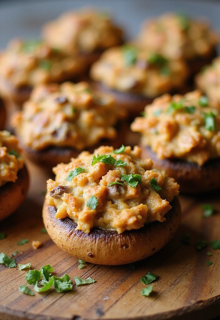 26 BBQ Brisket Ideas That’ll Have Guests Asking for Seconds - 16. Brisket-Stuffed Mushrooms