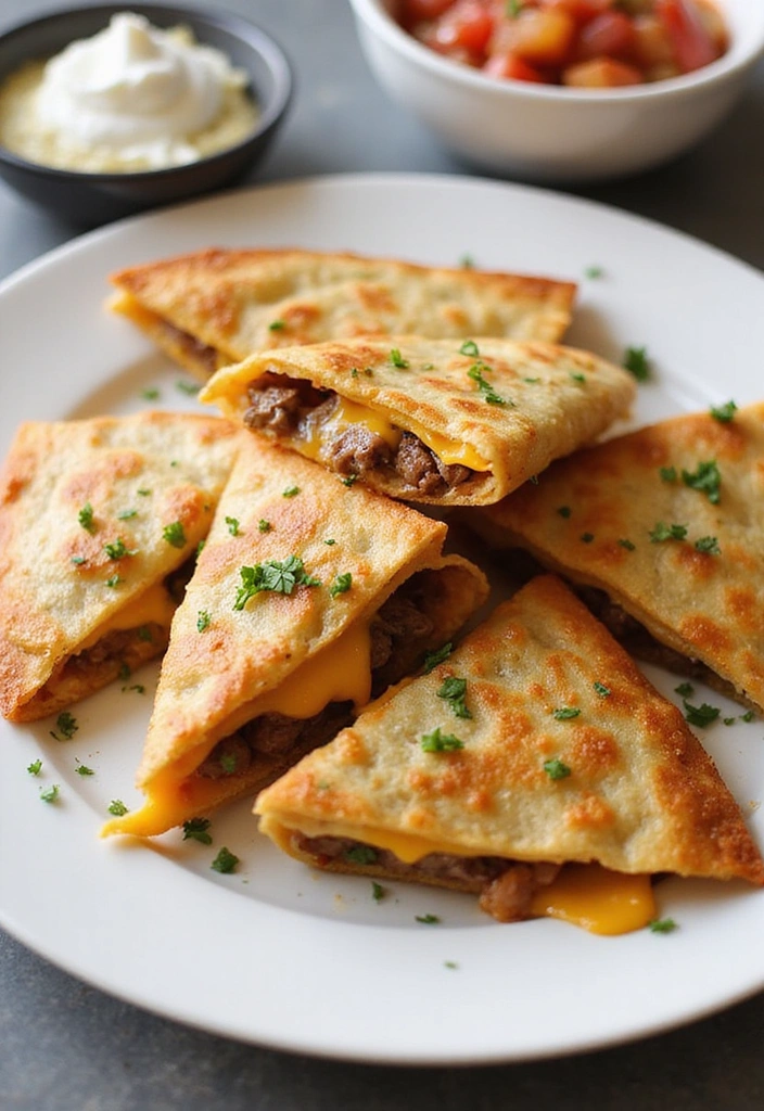 26 BBQ Brisket Ideas That’ll Have Guests Asking for Seconds - 8. Brisket Quesadillas