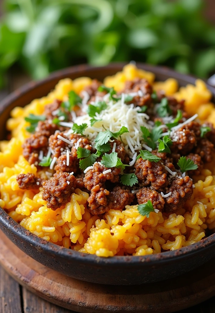 27 Comforting Beef Skillet Recipes That Will Make You Feel Right at Home! - 19. Beef and Cauliflower Skillet