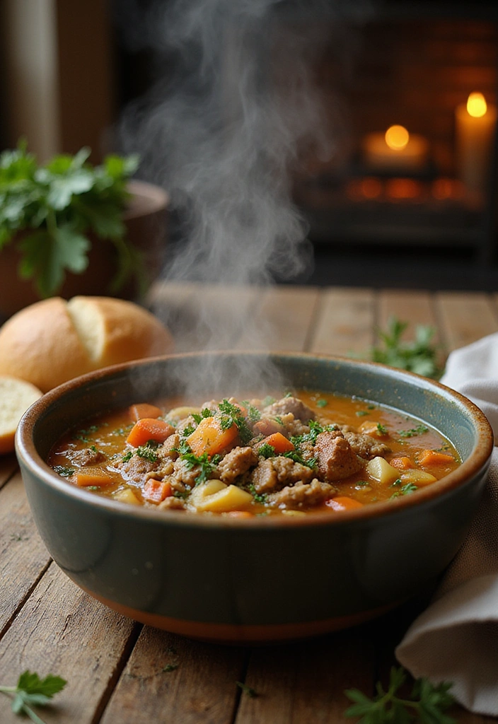 27 Ground Pork Cooking Hacks That Turn Ordinary Into Extraordinary! - 15. Ground Pork and Vegetable Soup