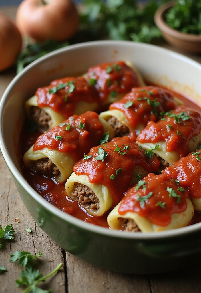 27 Ground Pork Cooking Hacks That Turn Ordinary Into Extraordinary! - 23. Pork and Cabbage Rolls