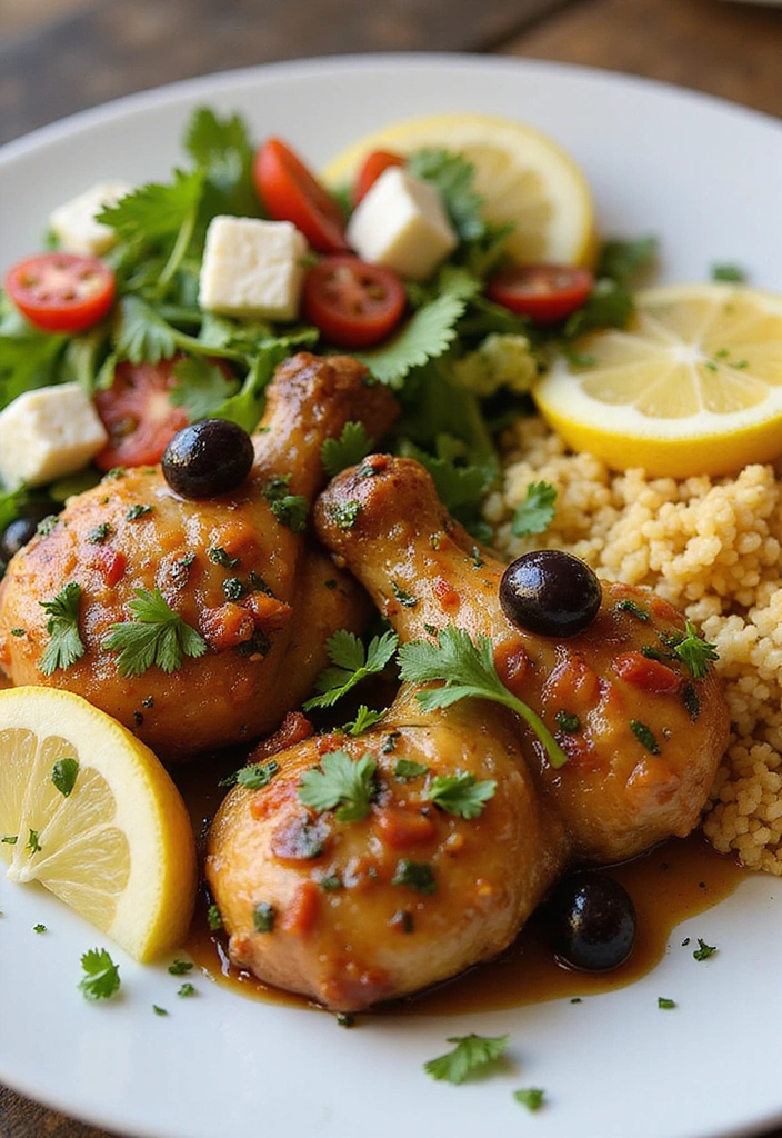 28 Buttery Chicken Drumstick Dinners That Will Make You Feel Right at Home! - 10. Mediterranean Chicken Drumsticks