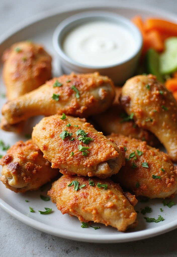 28 Buttery Chicken Drumstick Dinners That Will Make You Feel Right at Home! - 12. Ranch Seasoned Chicken Drumsticks