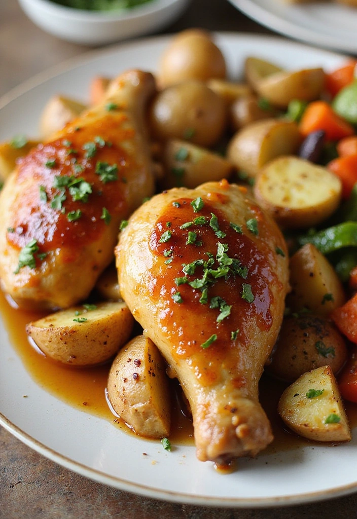 28 Buttery Chicken Drumstick Dinners That Will Make You Feel Right at Home! - 20. Mustard Maple Chicken Drumsticks