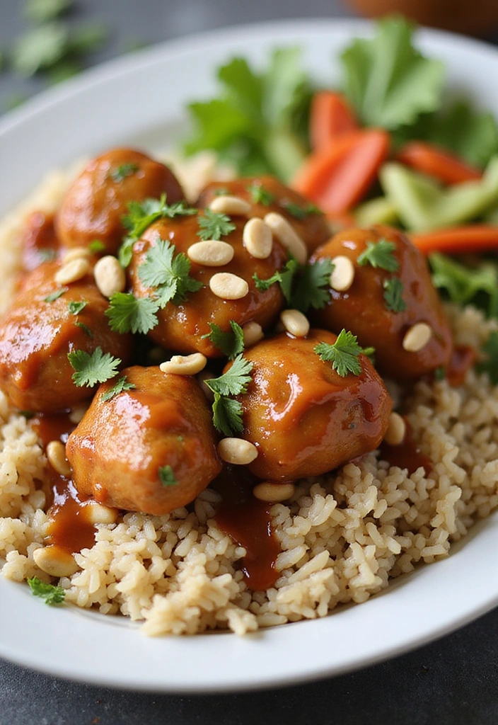 28 Buttery Chicken Drumstick Dinners That Will Make You Feel Right at Home! - 21. Thai Peanut Chicken Drumsticks