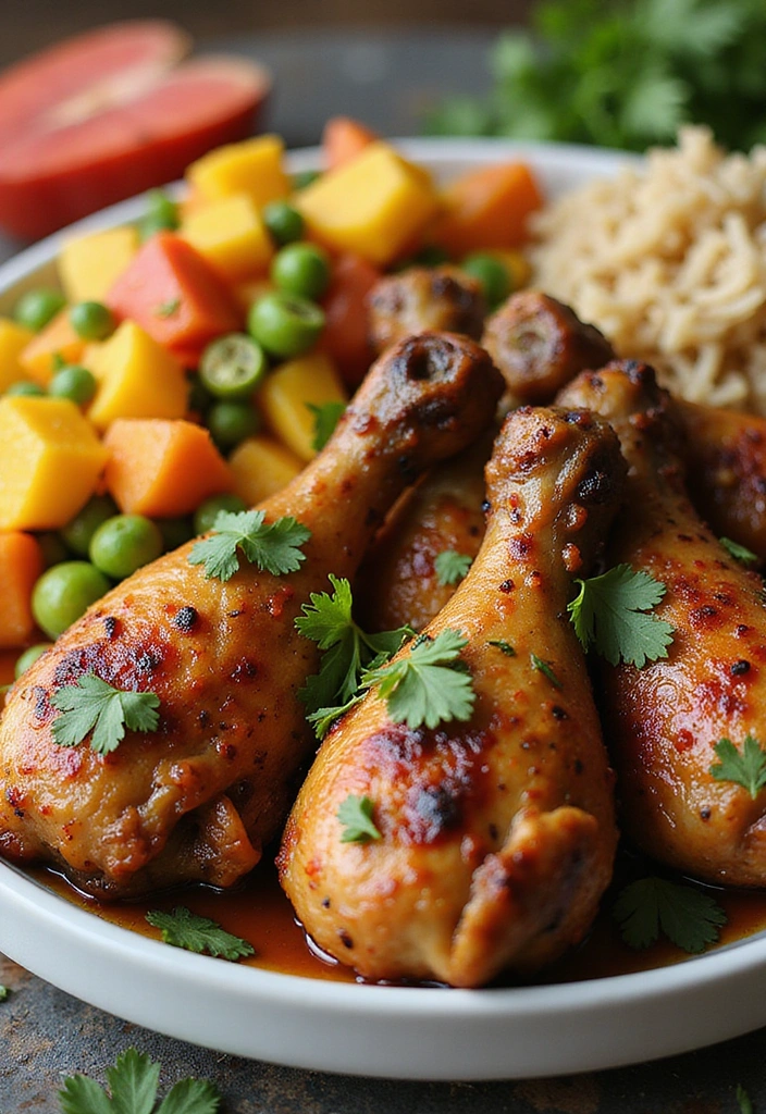 28 Buttery Chicken Drumstick Dinners That Will Make You Feel Right at Home! - 26. Jerk Chicken Drumsticks