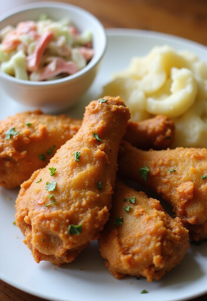 28 Buttery Chicken Drumstick Dinners That Will Make You Feel Right at Home! - 28. Southern Fried Chicken Drumsticks