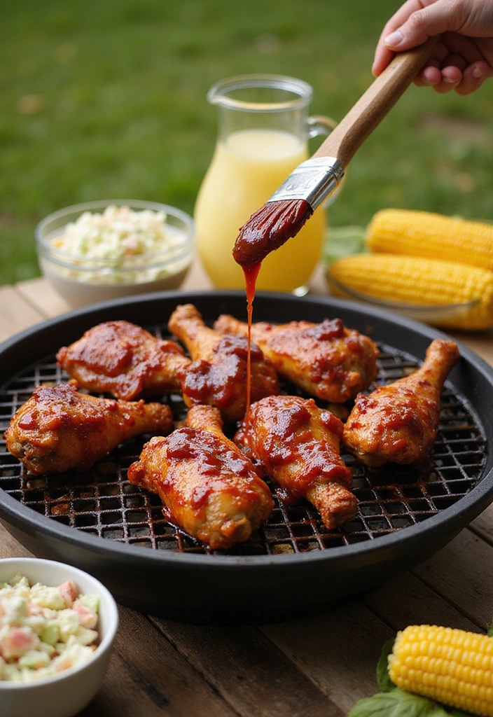 28 Buttery Chicken Drumstick Dinners That Will Make You Feel Right at Home! - 4. Spicy Barbecue Chicken Drumsticks
