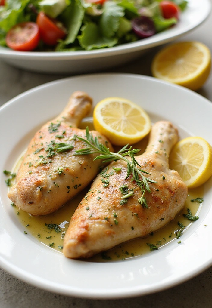 28 Buttery Chicken Drumstick Dinners That Will Make You Feel Right at Home! - 6. Lemon Herb Butter Chicken Drumsticks