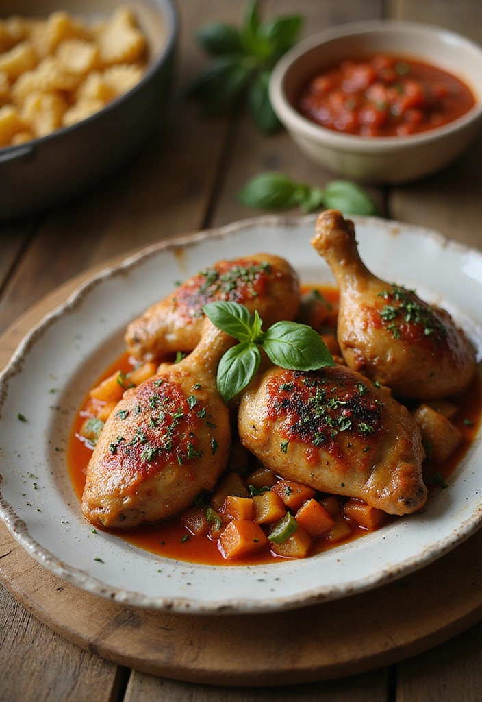 28 Buttery Chicken Drumstick Dinners That Will Make You Feel Right at Home! - 7. Italian Herb Roasted Drumsticks