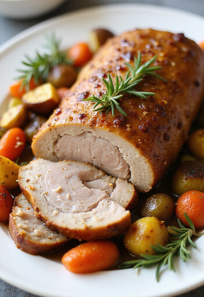 28 Slow Cooker Pork Recipes That Cook Themselves to Perfection - 8. Maple Mustard Pork Roast