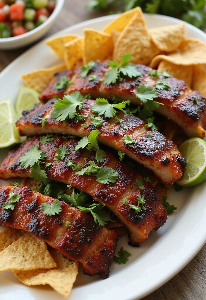 28 Smoked Rib Recipes That Will Elevate Your Outdoor Cookout Game! - 10. Cilantro Lime Smoked Ribs