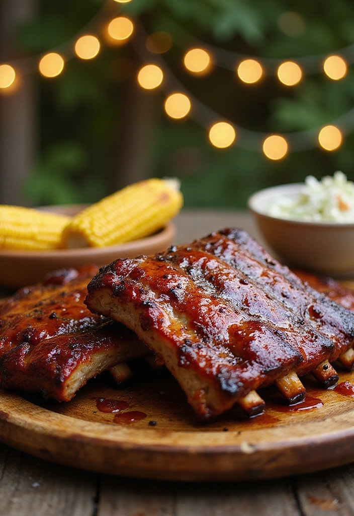 28 Smoked Rib Recipes That Will Elevate Your Outdoor Cookout Game! - 16. BBQ Bourbon Glazed Smoked Ribs