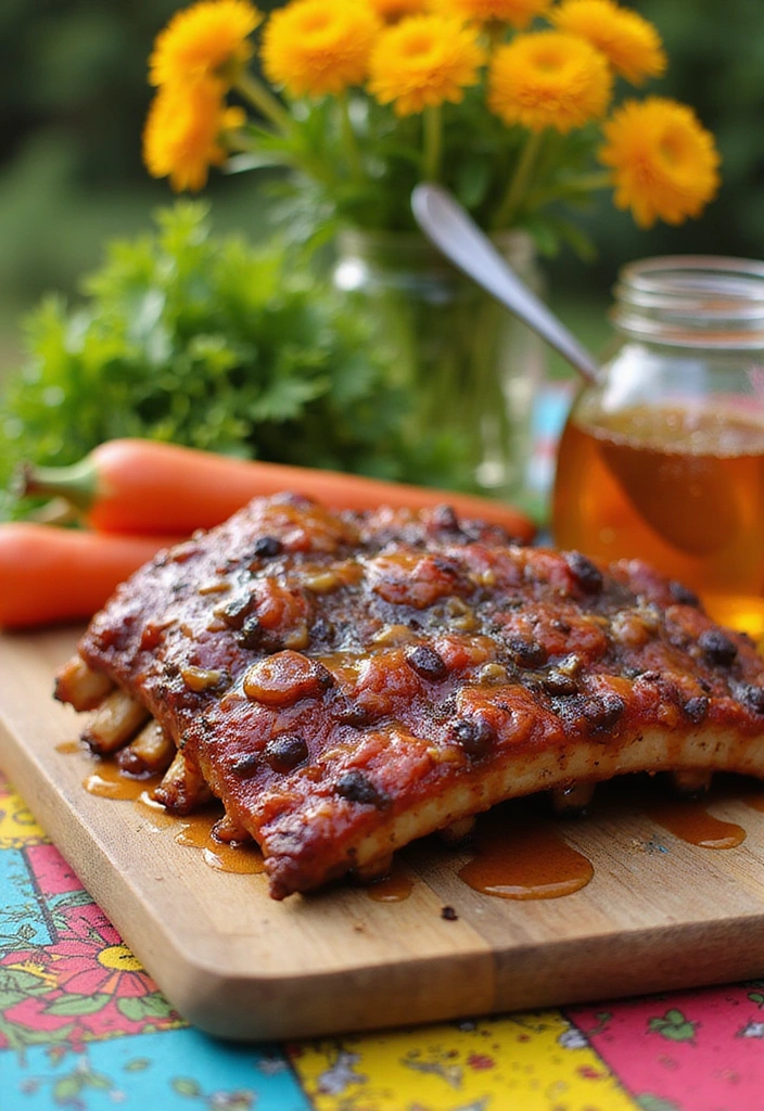 28 Smoked Rib Recipes That Will Elevate Your Outdoor Cookout Game! - 2. Honey Mustard Smoked Ribs