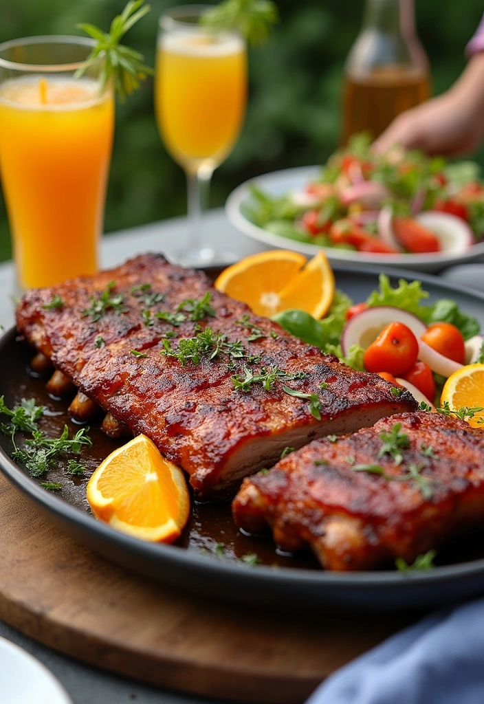 28 Smoked Rib Recipes That Will Elevate Your Outdoor Cookout Game! - 23. Orange Ginger Smoked Ribs