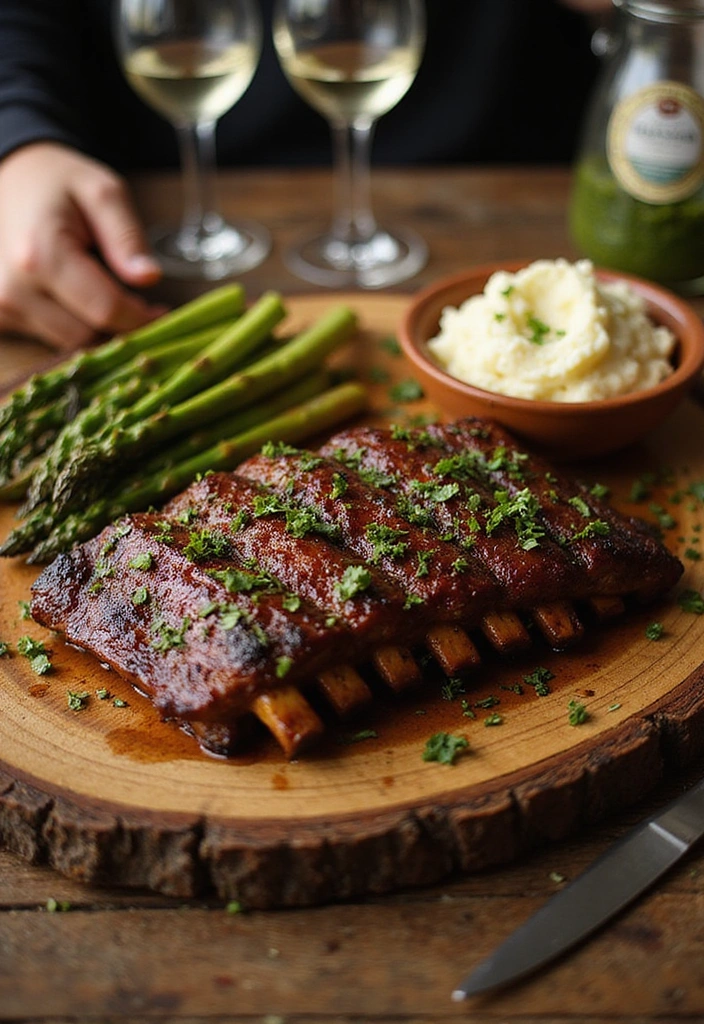 28 Smoked Rib Recipes That Will Elevate Your Outdoor Cookout Game! - 24. Garlic Herb Butter Smoked Ribs