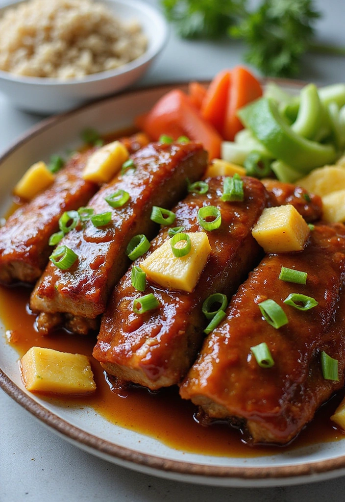 28 Smoked Rib Recipes That Will Elevate Your Outdoor Cookout Game! - 8. Sweet and Sour Smoked Ribs