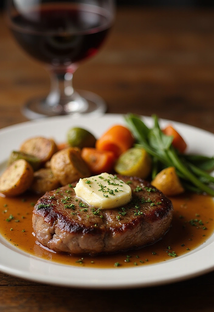 18 Cast Iron Steak Recipes That Deliver That Perfect Sear - 2. Garlic Herb Butter Filet Mignon