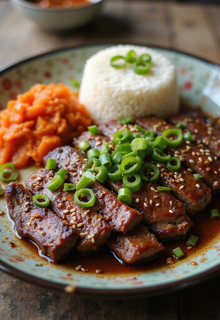 18 Cast Iron Steak Recipes That Deliver That Perfect Sear - 4. Korean BBQ Flank Steak