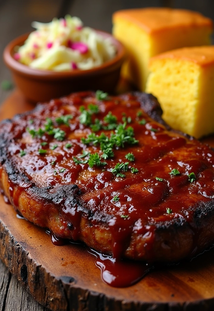 18 Cast Iron Steak Recipes That Deliver That Perfect Sear - 6. Smoky BBQ Flavored T-Bone Steak
