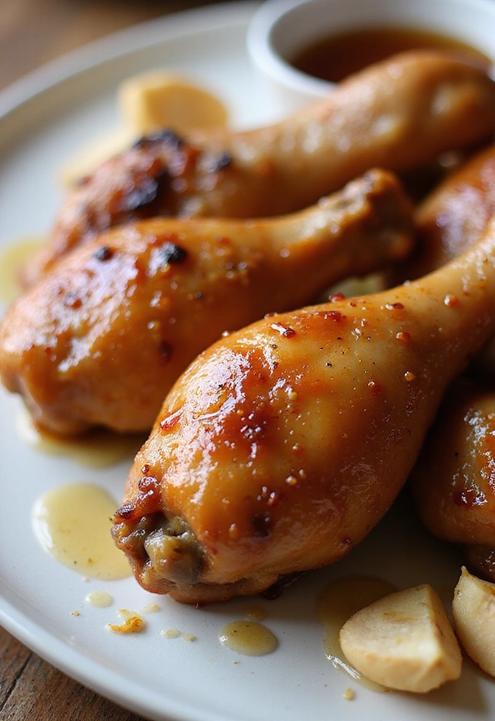 22 Buttery Chicken Drumstick Dinners You’ll Devour Weekly 2 18 Buttery Chicken Drumstick Dinners You’ll Devour Weekly - 1. Honey Garlic Butter Chicken Drumsticks
