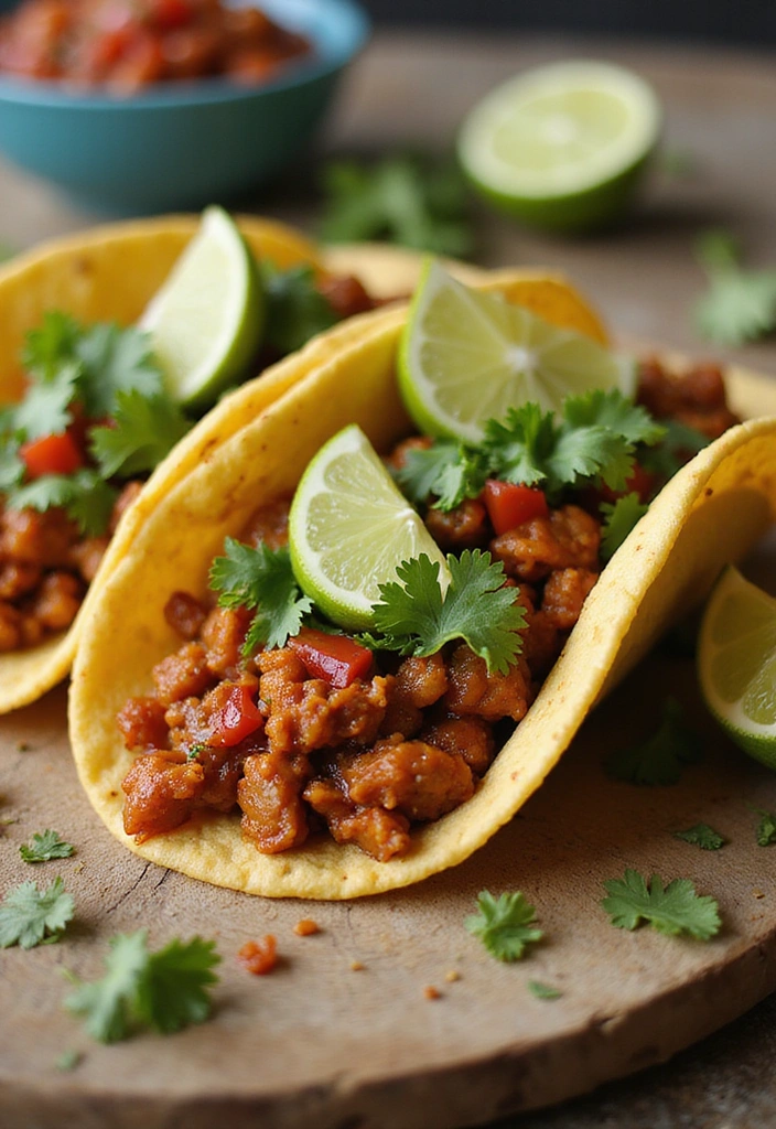 24 Ground Pork Recipes That Turn Simple Into Spectacular 2 19 Ground Pork Recipes That Turn Simple Into Spectacular - 1. Sweet and Spicy Ground Pork Tacos