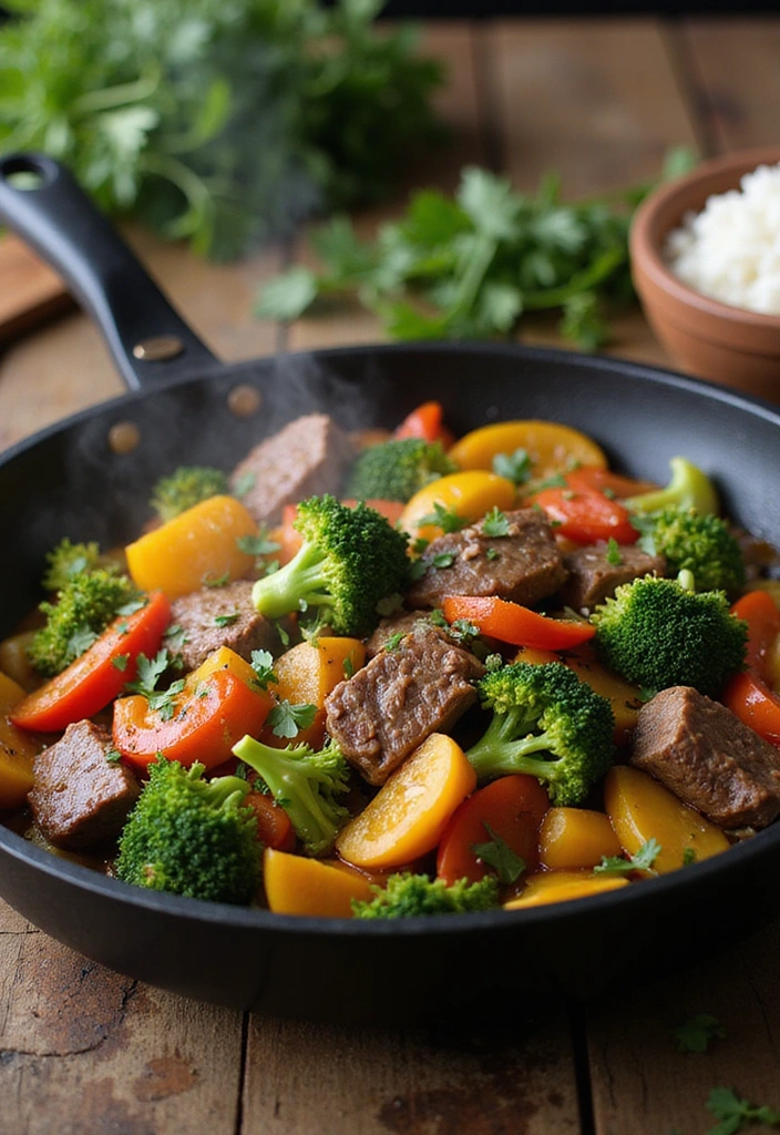 23 Quick Cubed Steak Recipes That Are Perfect for Busy Nights! 2 23 Quick Cubed Steak Recipes That Are Perfect for Busy Nights! - 1. Quick and Easy Cubed Steak Stir-Fry
