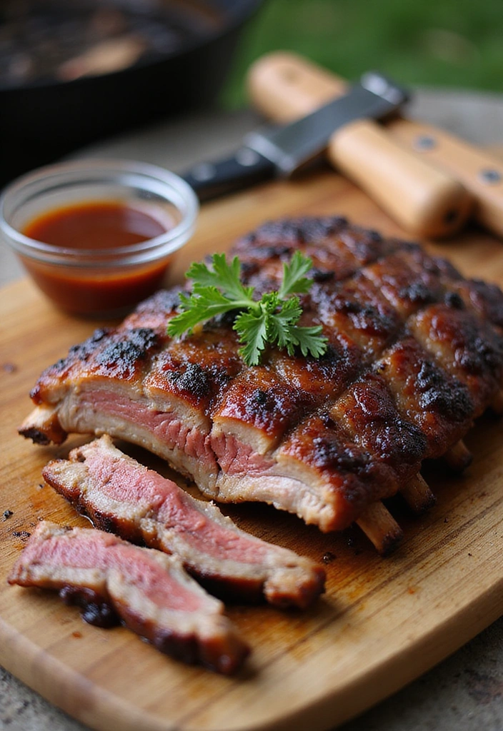 28 Smoked Rib Recipes That Will Elevate Your Outdoor Cookout Game! 2 28 Smoked Rib Recipes That Will Elevate Your Outdoor Cookout Game! - 1. Classic BBQ Smoked Ribs